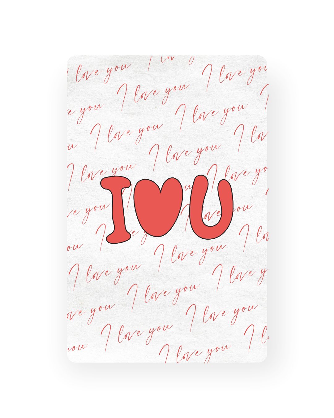 Giftcard | I love you